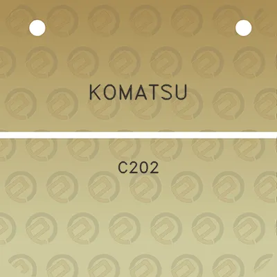 komatsu-c202