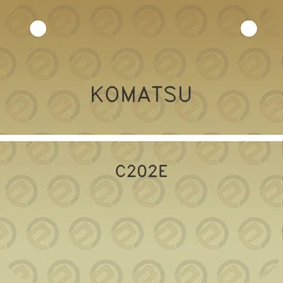 komatsu-c202e