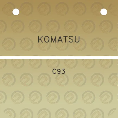 komatsu-c93