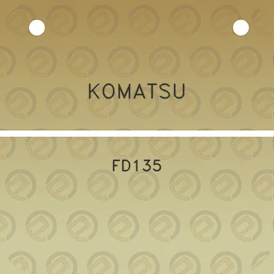 komatsu-fd135