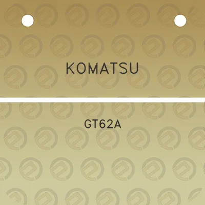 komatsu-gt62a