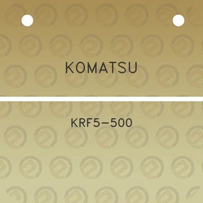 komatsu-krf5-500