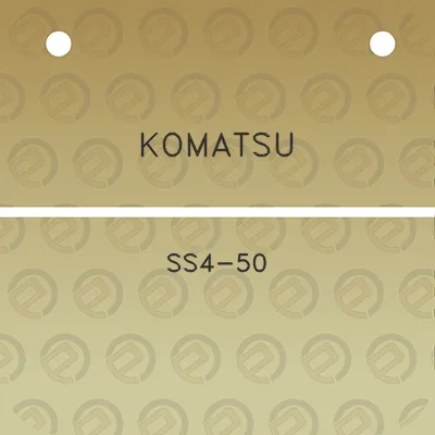 komatsu-ss4-50