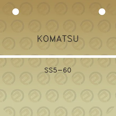 komatsu-ss5-60