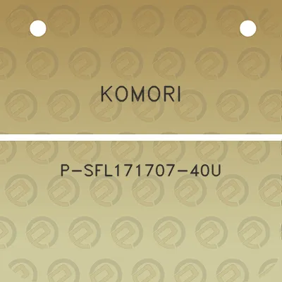 komori-p-sfl171707-40u