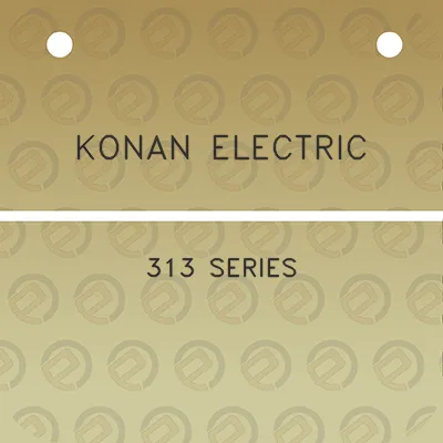 konan-electric-313-series