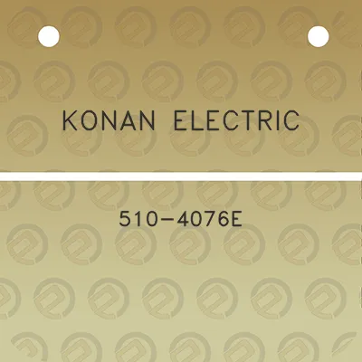 konan-electric-510-4076e