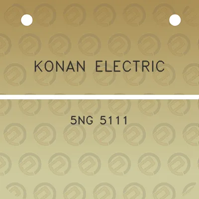 konan-electric-5ng-5111