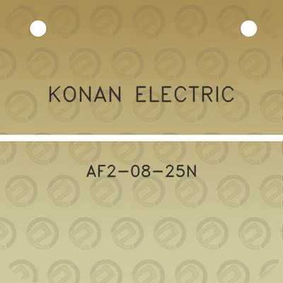 konan-electric-af2-08-25n