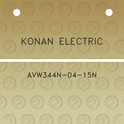 konan-electric-avw344n-04-15n