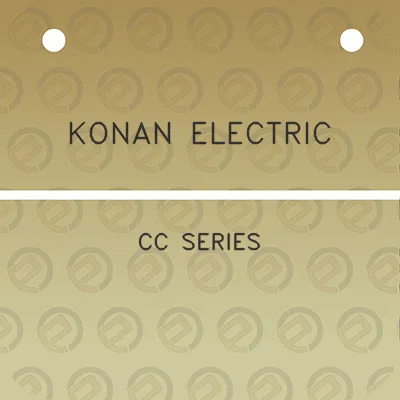 konan-electric-cc-series