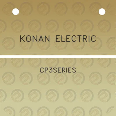 konan-electric-cp3series