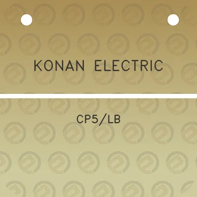 konan-electric-cp5lb