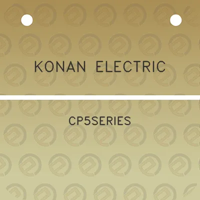 konan-electric-cp5series