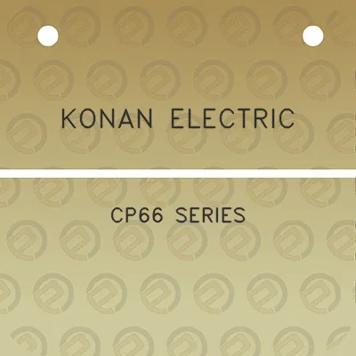 konan-electric-cp66-series