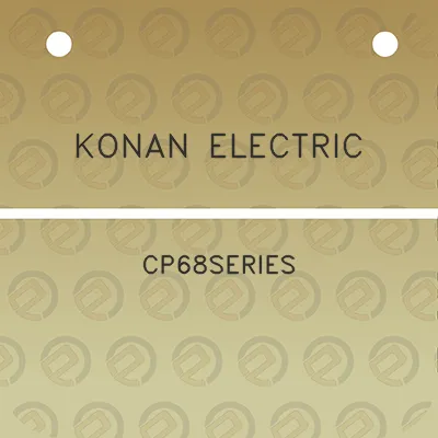 konan-electric-cp68series