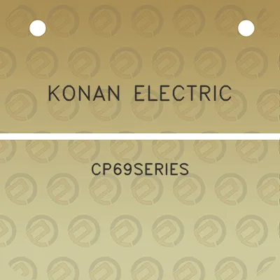 konan-electric-cp69series