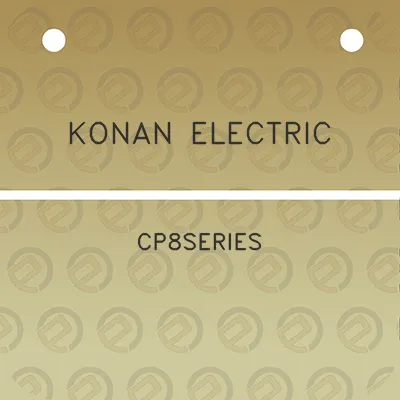 konan-electric-cp8series