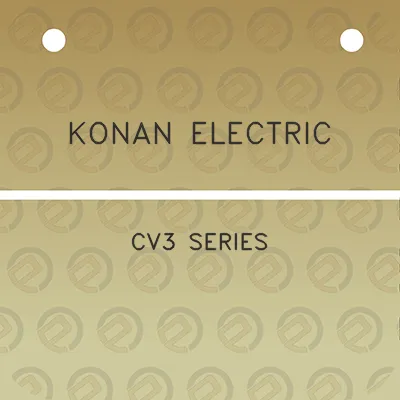 konan-electric-cv3-series