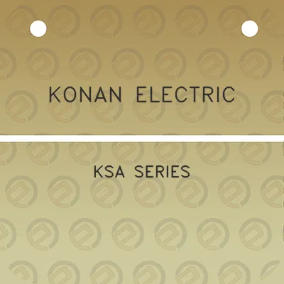 konan-electric-ksa-series