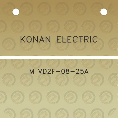 konan-electric-m-vd2f-08-25a