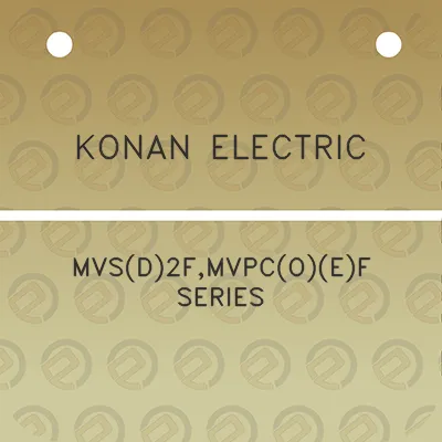 konan-electric-mvsd2fmvpcoef-series