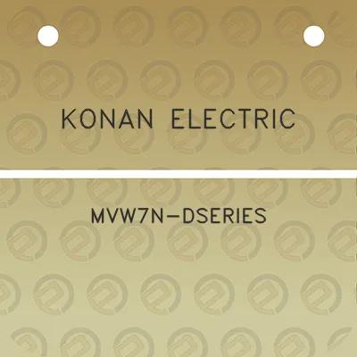 konan-electric-mvw7n-dseries