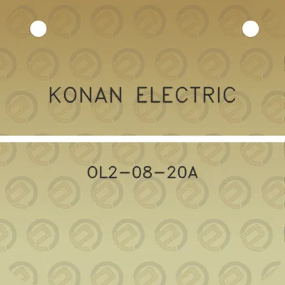 konan-electric-ol2-08-20a