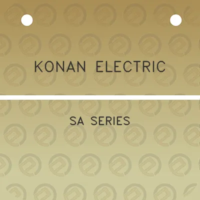 konan-electric-sa-series