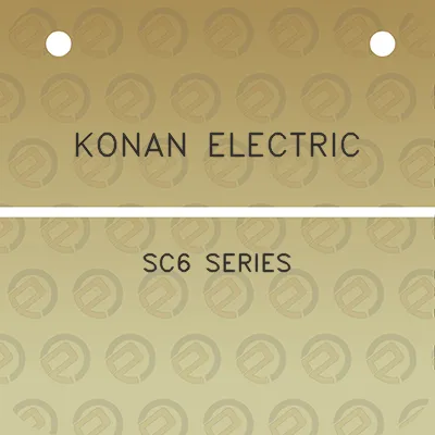 konan-electric-sc6-series