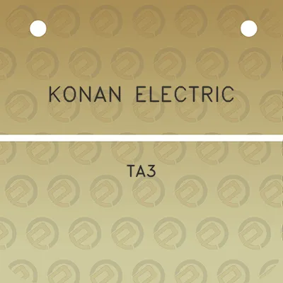 konan-electric-ta3