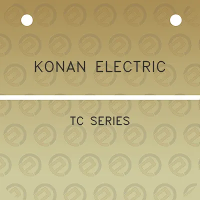 konan-electric-tc-series