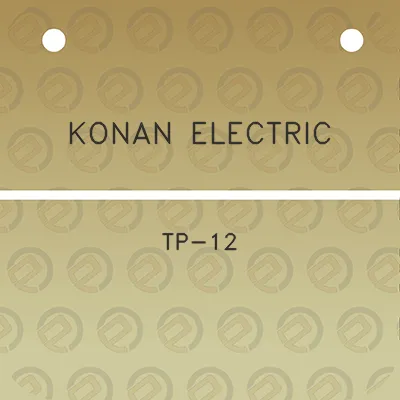 konan-electric-tp-12