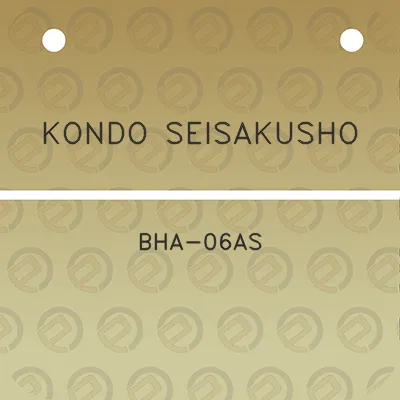 kondo-seisakusho-bha-06as