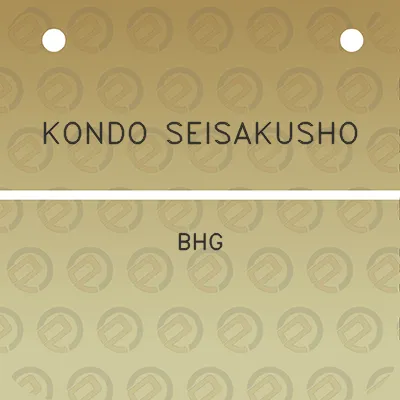 kondo-seisakusho-bhg