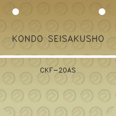 kondo-seisakusho-ckf-20as