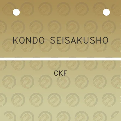 kondo-seisakusho-ckf