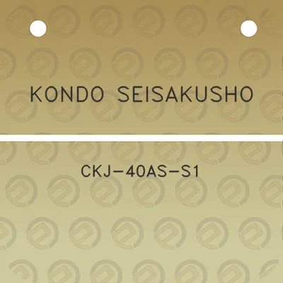 kondo-seisakusho-ckj-40as-s1