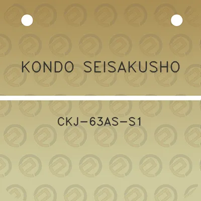 kondo-seisakusho-ckj-63as-s1