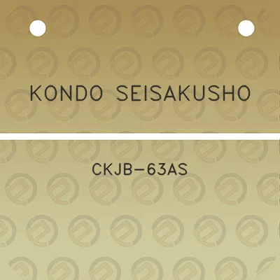 kondo-seisakusho-ckjb-63as