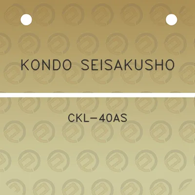 kondo-seisakusho-ckl-40as