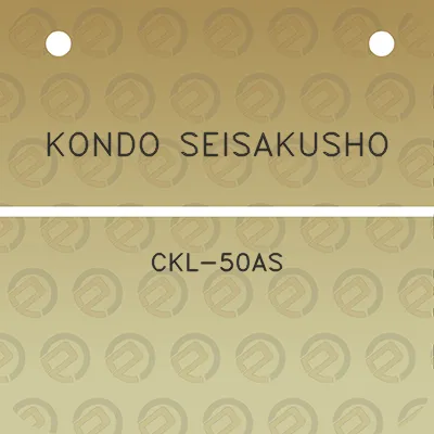 kondo-seisakusho-ckl-50as