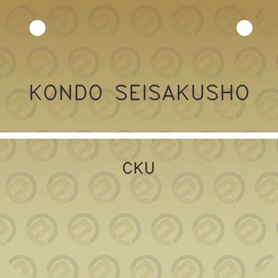 kondo-seisakusho-cku