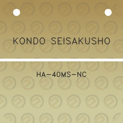 kondo-seisakusho-ha-40ms-nc