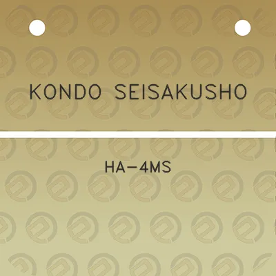 kondo-seisakusho-ha-4ms