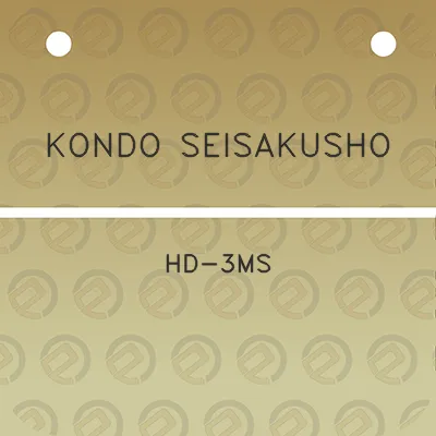 kondo-seisakusho-hd-3ms