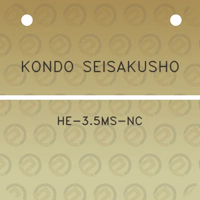 kondo-seisakusho-he-35ms-nc