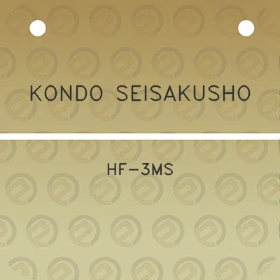 kondo-seisakusho-hf-3ms