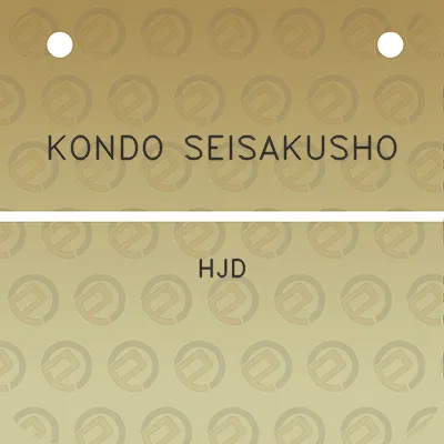 kondo-seisakusho-hjd