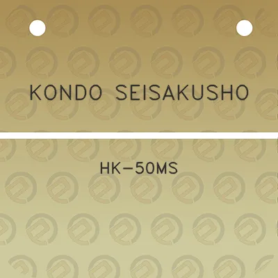 kondo-seisakusho-hk-50ms